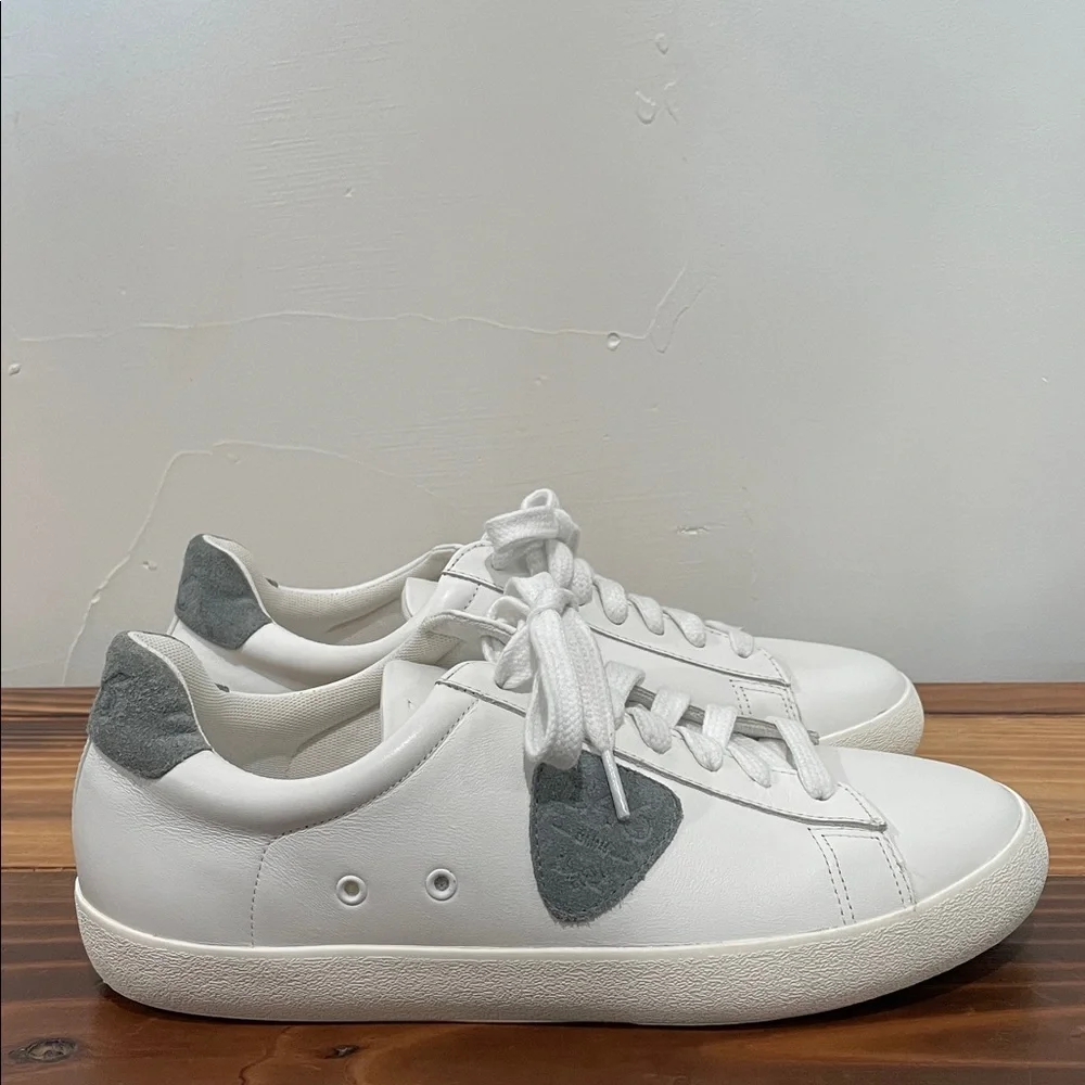 Bernardo Tatum Leather Logo Sneakers Low-Top Sneakers B46 NWOT Size 9 - Picture 6 of 14